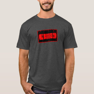 Horror Movies - Video Cassette Red/Black T-Shirt