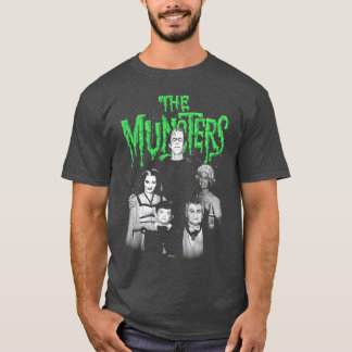 Horror Munsters girl family T-Shirt