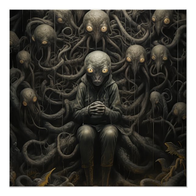 Horror Nightmare Poster (Front)