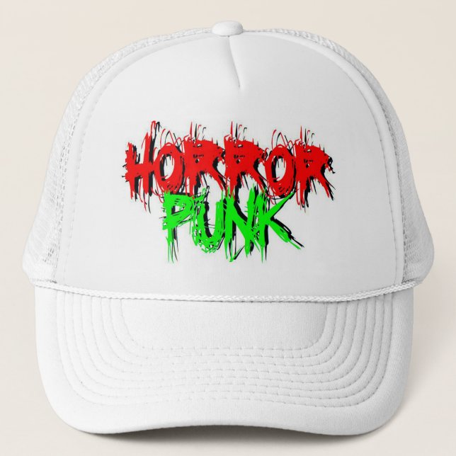 Horror Punk Trucker Hat (Front)