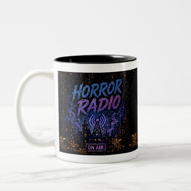 Horror Radio Tower two tone Mug (Left)