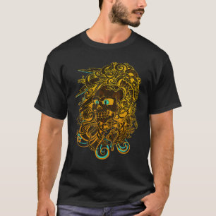 Horror Scary Skull Best Powerful art T-Shirt