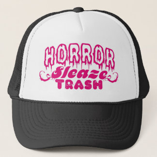 HORROR SLEAZE TRASH MERCH! TRUCKER HAT