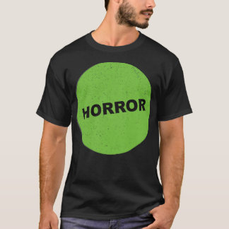 Horror VHS Sticker T-Shirt