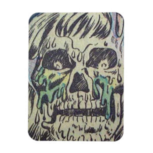 Horror vintage comics 40s   classic and retro magnet