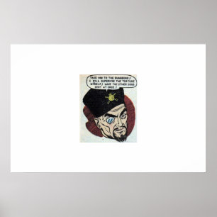 Horror vintage comics   80s Retro comic books Poster