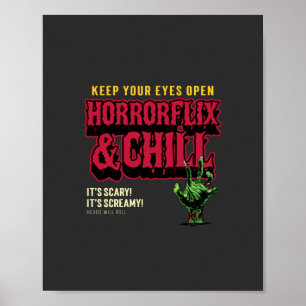 Horrorflix And Chill Poster