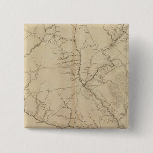 Horry District, South Carolina 15 Cm Square Badge