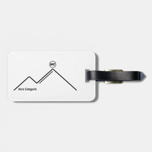 Hors Categorie Mountain Climb Cycling Luggage Tag