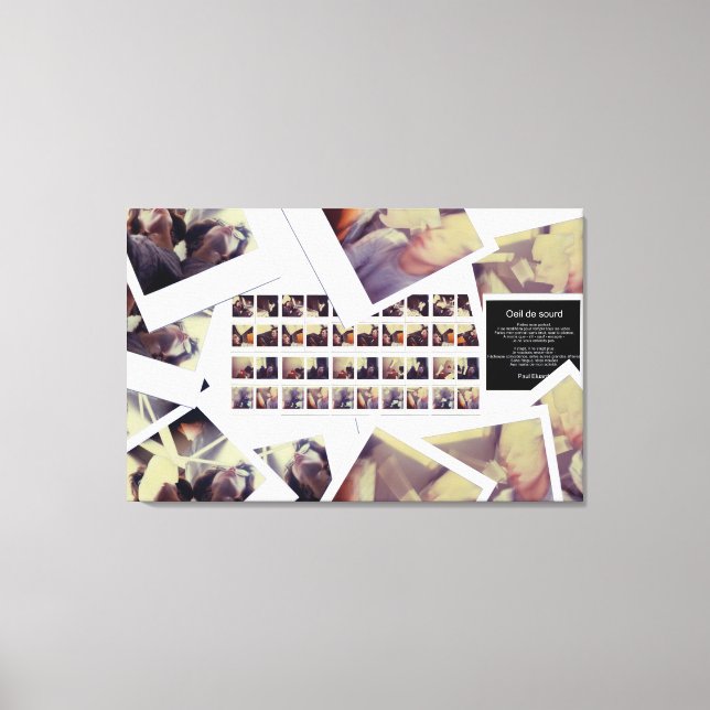 Hors-Portrait Self-portrait Canvas (Front)