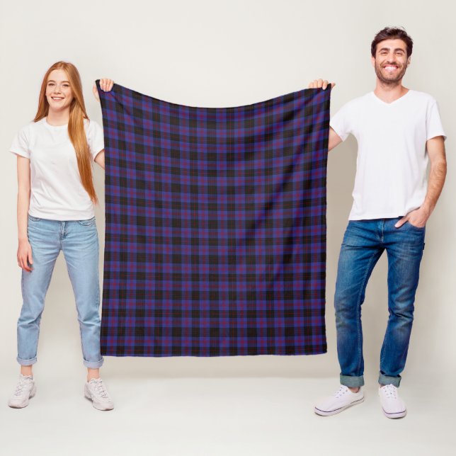 Horsburgh Plaid Fleece Blanket (In Situ)