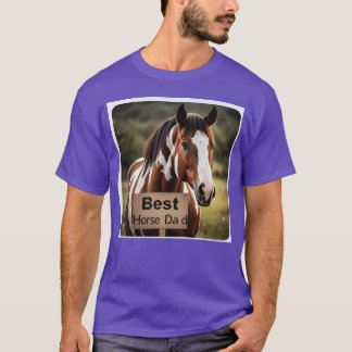 Horse 5 paint best horse dad gift T-Shirt