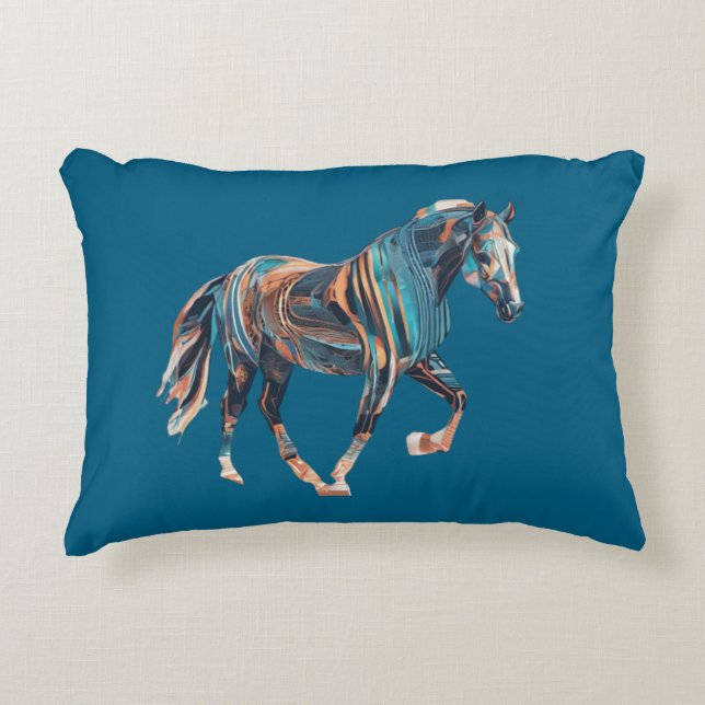 Horse Accent Pillow (Front)