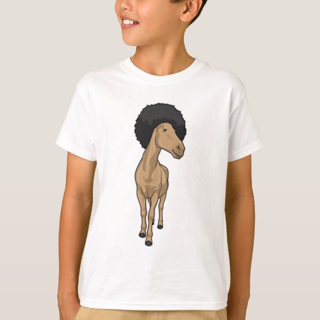 Horse Afro T-Shirt (Front)