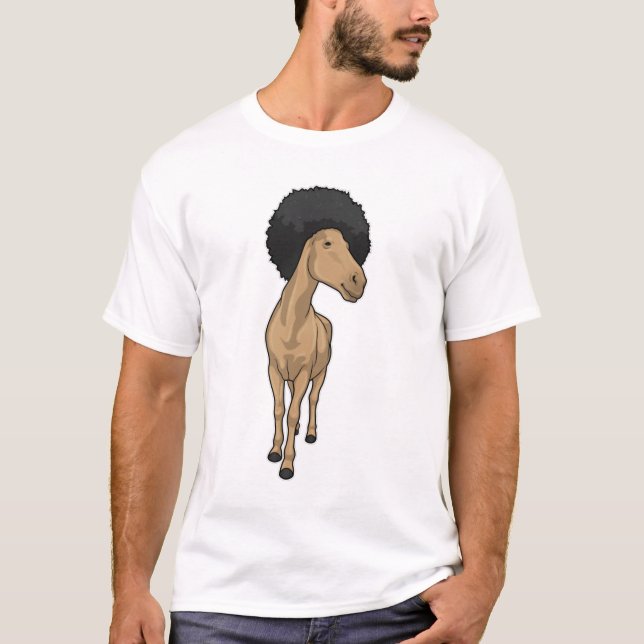 Horse Afro T-Shirt (Front)