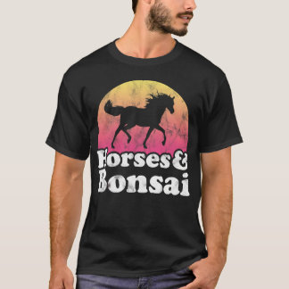 Horse and Bonsairee Women or Girls Horses friend T-Shirt