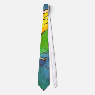 "Horse and Bridle Colourful Black Outline Art" #h Tie