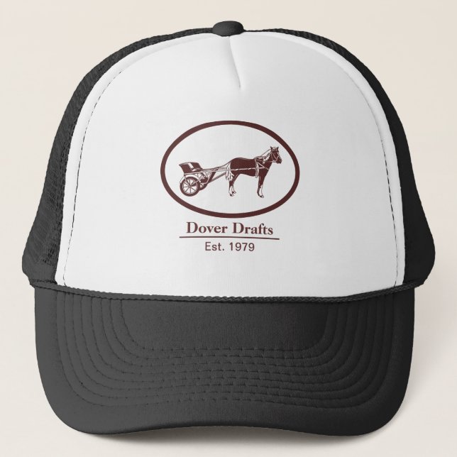 Horse and Buggy Logo Trucker Hat (Front)