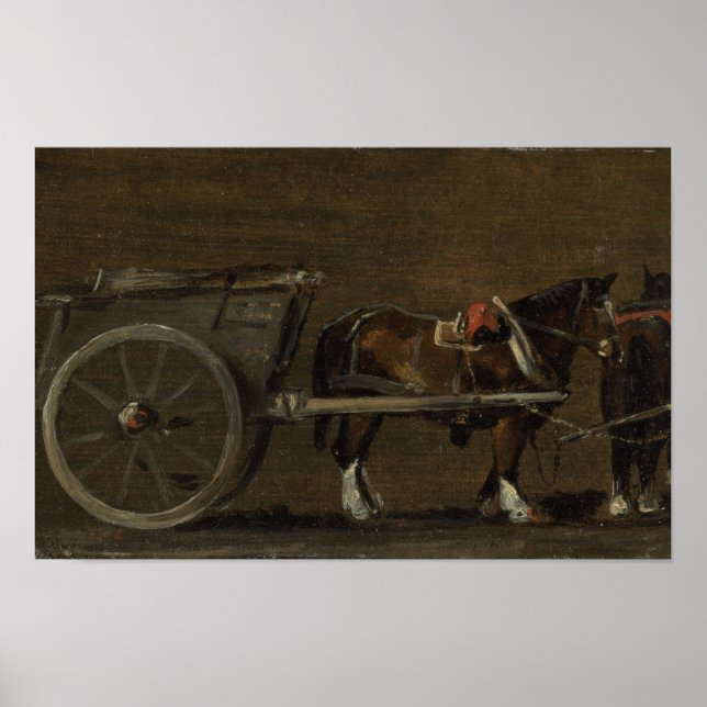 Horse and Cart – John Constable Poster (Front)