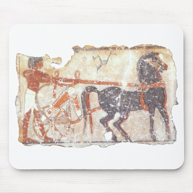 Horse and Chariot Mouse Pad (Front)