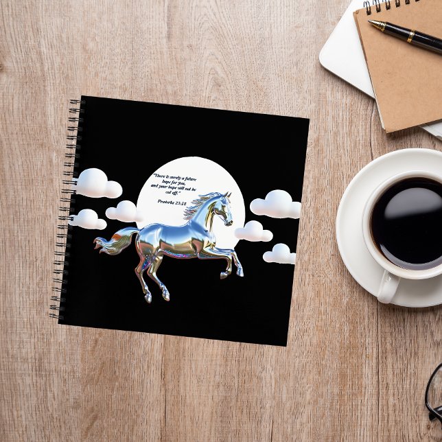 Horse and Clouds Spend Time w Jesus Journal (Creator Uploaded)