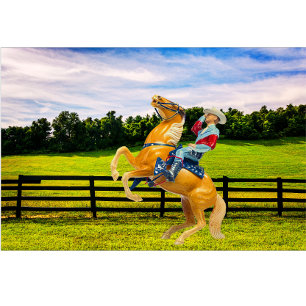 Horse and Cowboy T-Shirt