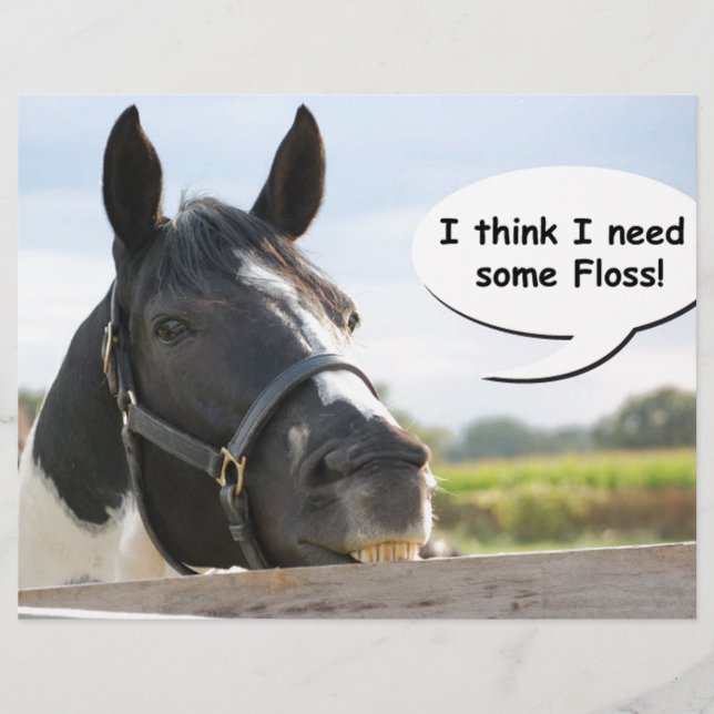 Horse and Floss (Front)