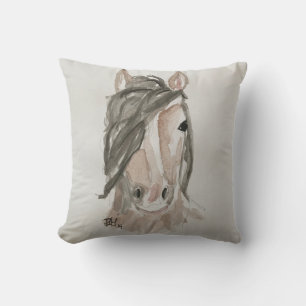Horse and Fox Pillow