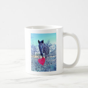 Horse and Heart Coffee Mug