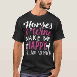 Horse and horse racing children  T-Shirt