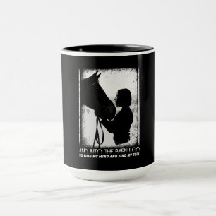 Horse And Into The Barn I Go To Lose My Mind Mug