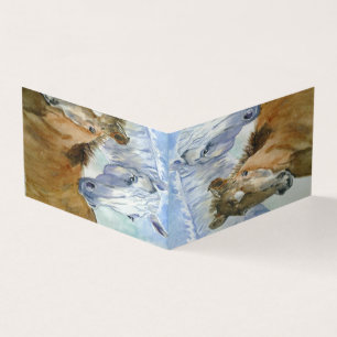 Horse and pony business card