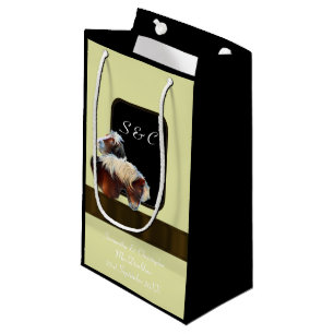 Horse and pony equestrian themed small gift bag