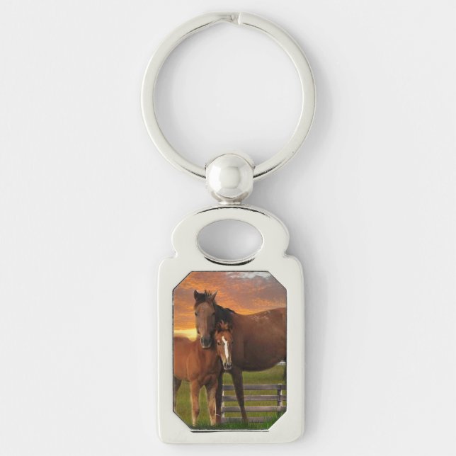 Horse and pony key ring (Front)