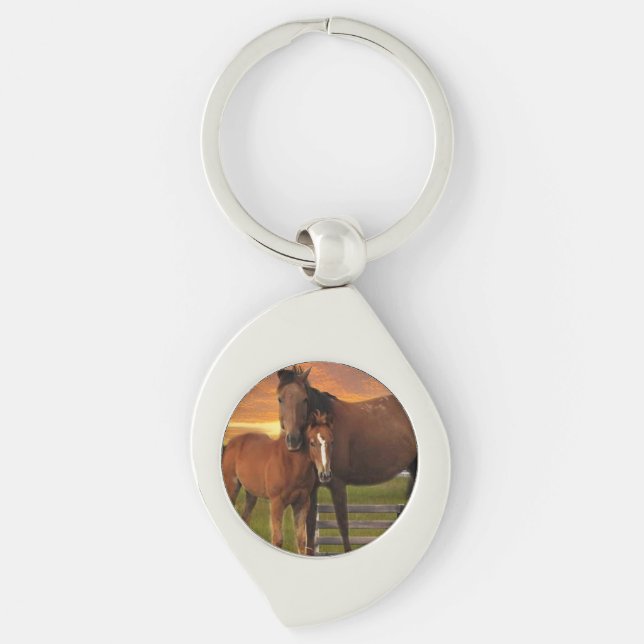 Horse and pony key ring (Front)