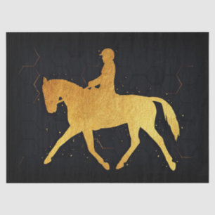 Horse And Rider Tissue Paper