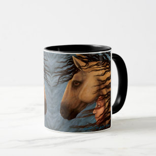 Horse and Woman Mug