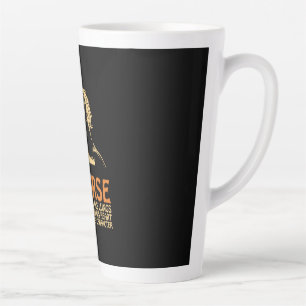 Horse Art A Horse Gallops Latte Mug