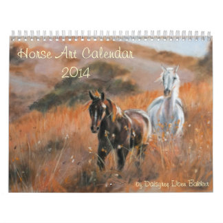 Horse art calenda 2014 calendar