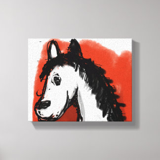 Horse Art Canvas Print