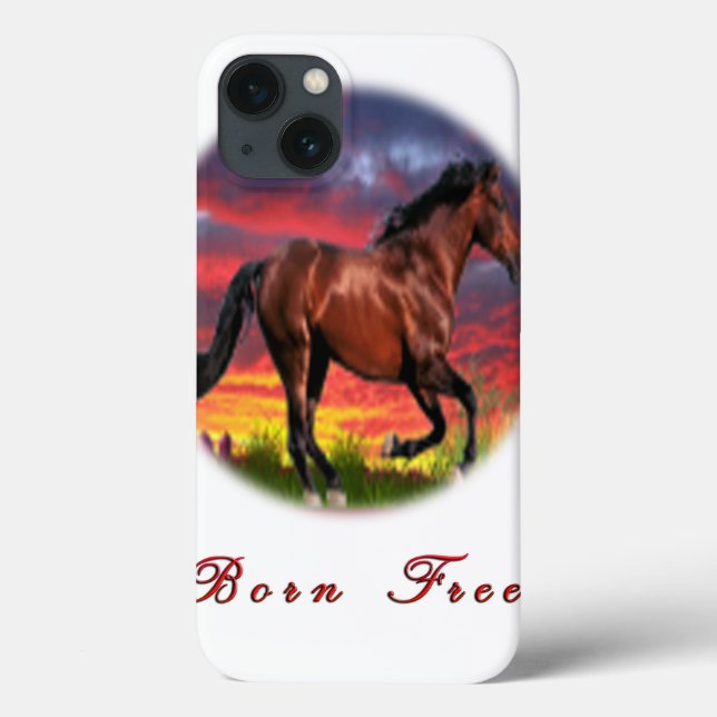 Horse art gifts Case-Mate iPhone case (Back)