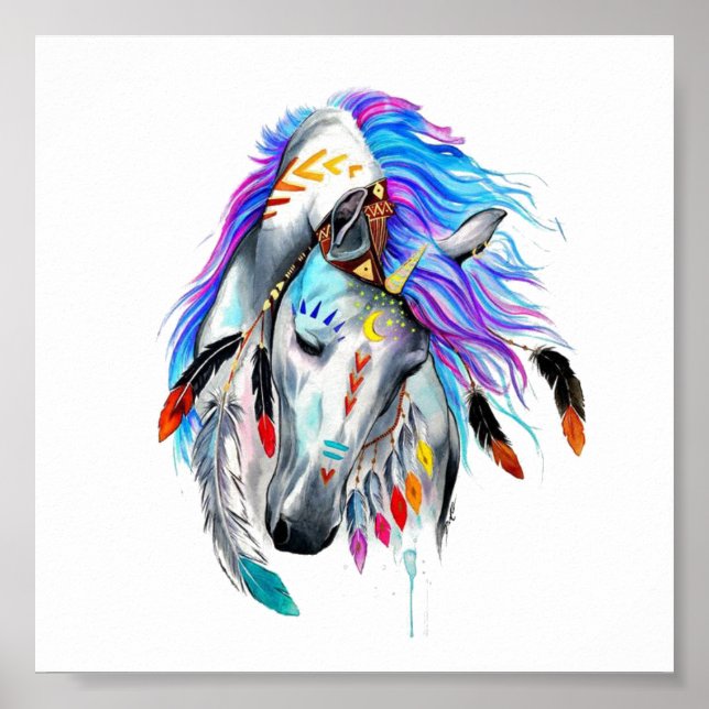 Horse Art  Poster (Front)