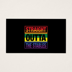 Horse Art Straight Outta The Stables