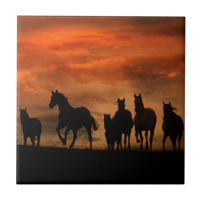 Horse Art Tile (Front)
