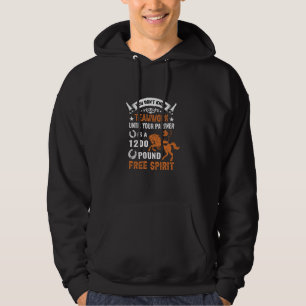 Horse Art You Don't Know Teamwork Hoodie