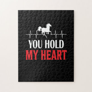 Horse Art You Hold My Heart Jigsaw Puzzle