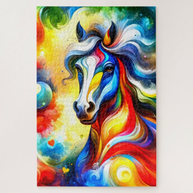 Horse Artwork Jigsaw Puzzle (Vertical)