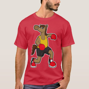Horse As Boxer With Boxing Gloves  T-Shirt