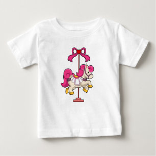 Horse as Carousel horse.PNG Baby T-Shirt
