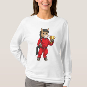 Horse as Champion with Trophy T-Shirt